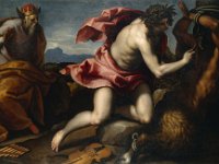 GG 467  GG 467, Jacopo Palma, gen. Il Giovane, Die Bestrafung des Marsyas und Midas, Leinwand, 134 x 195 cm : Götter